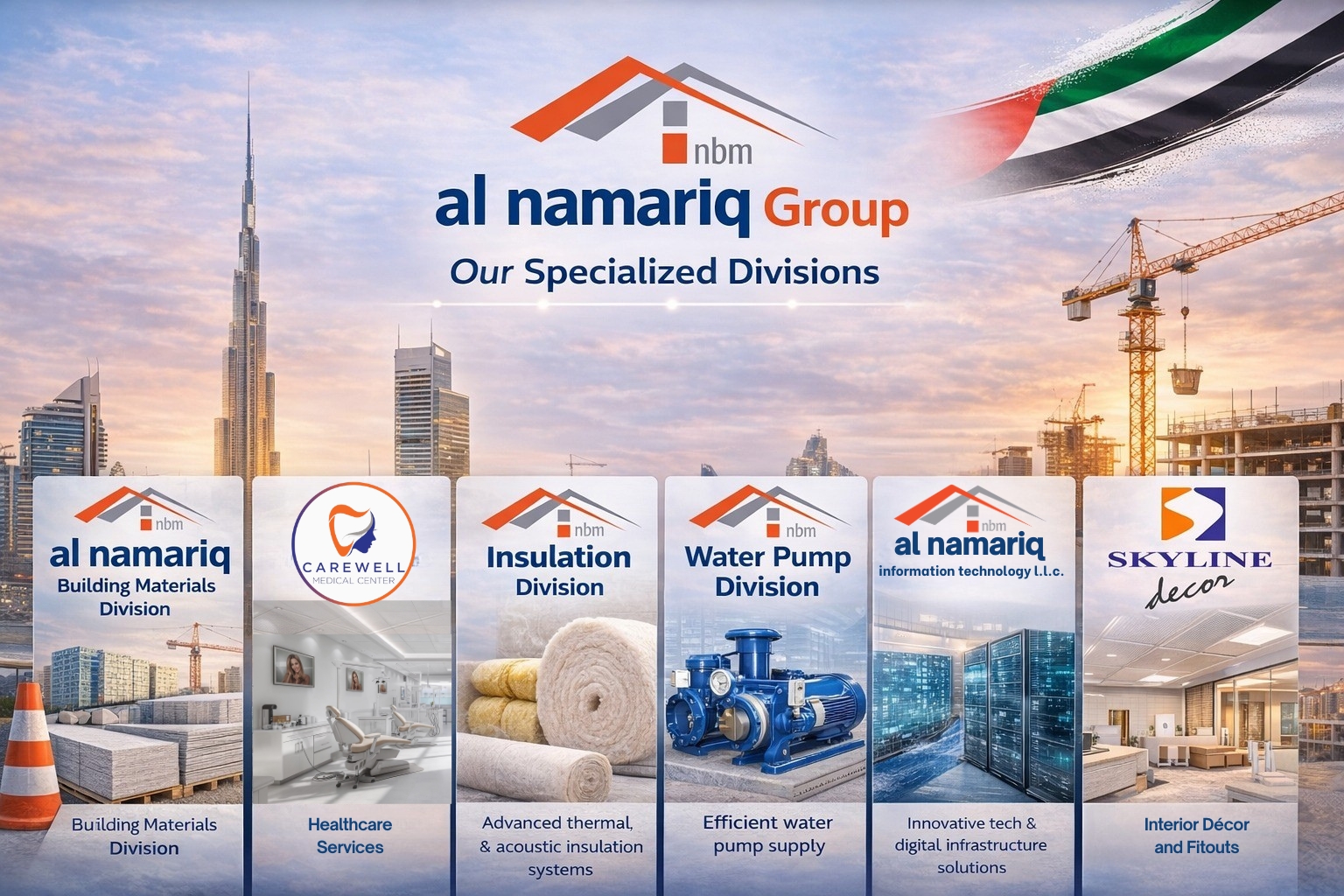 Our \ {Specialized Divisions}