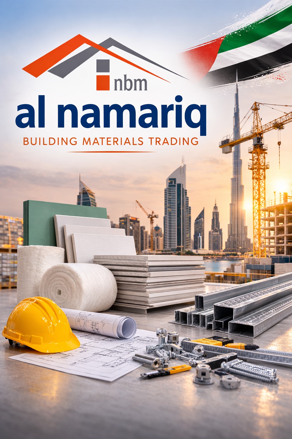 A diversified UAE business group delivering trusted solutions in \ building materials, interior décor, insulation systems, water pumps, IT technologies, and healthcare services.